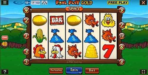 Play Fowl Play Gold Original