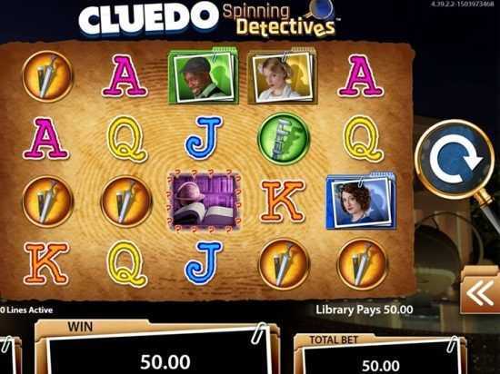 Play CLUEDO Spinning Detectives