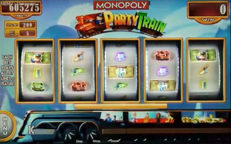 Play MONOPOLY Party Train