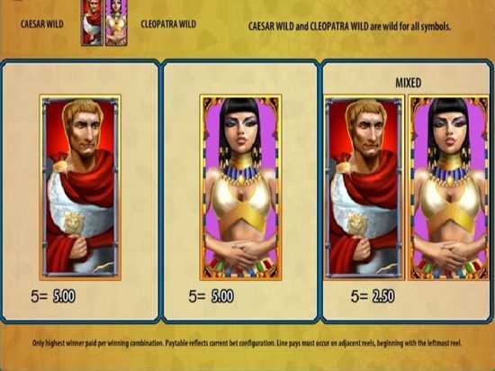 Slot Rome & Egypt