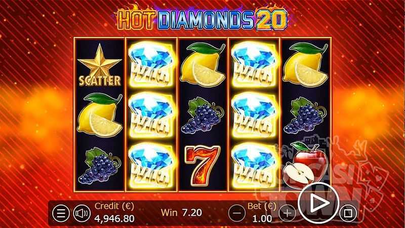 Play Hot Diamonds 20