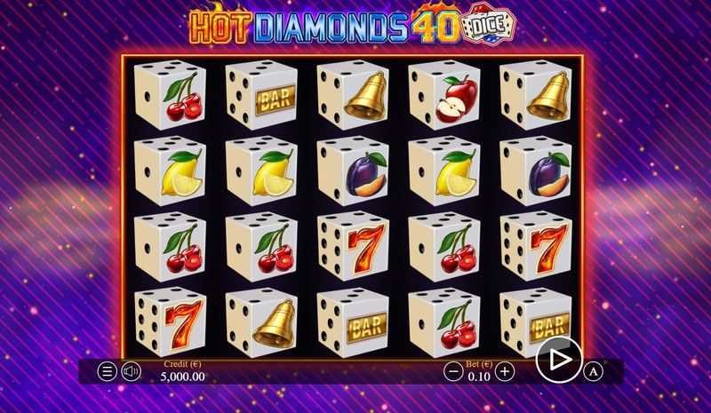 Play Hot Diamonds 40 Dice