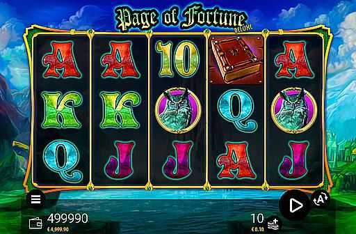 Play Page of Fortune Deluxe